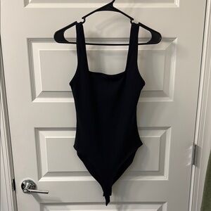 Forever 21 Black Bodysuit Classic Top